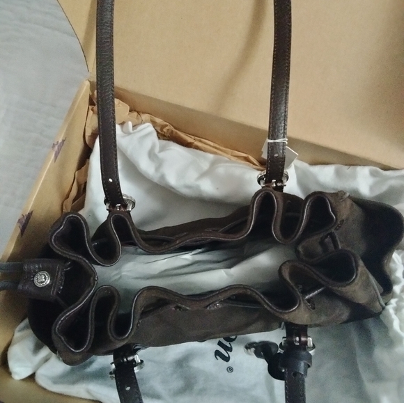 Brighton Chocolate Brown Cinnabar Handbag (Smaller Version of Cinlaire) - Picture 4 of 16